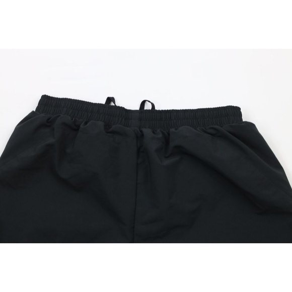 Asics Mens Medium Reflective Logo Lined Jogging Running Shorts Black Polyester - Picture 8 of 9